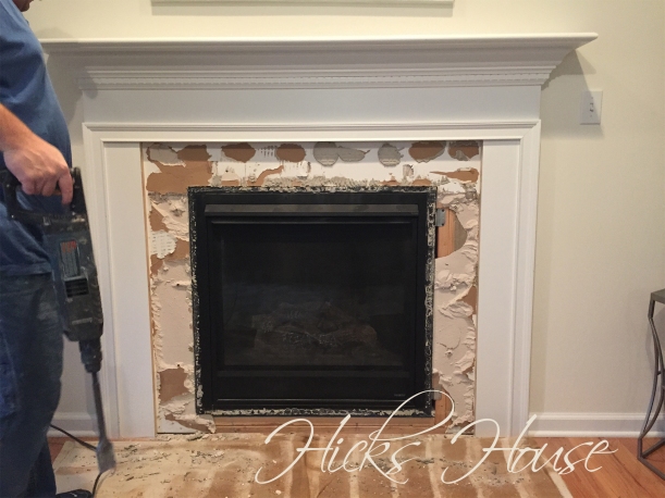 Fireplace Re-Do | Hicks House